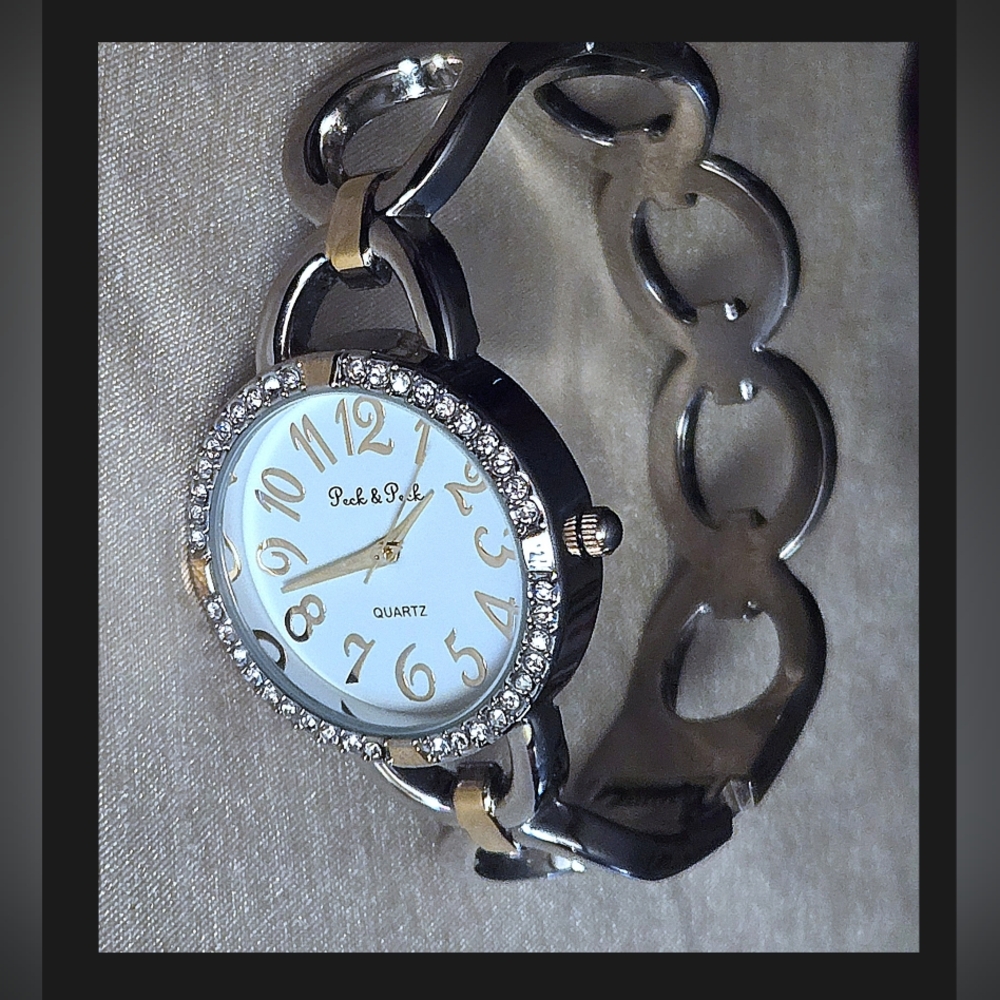 Peck And Peck Ladies Cuff Watch